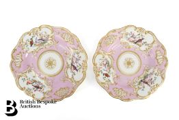 Pair of Porcelain Cabinet Plates