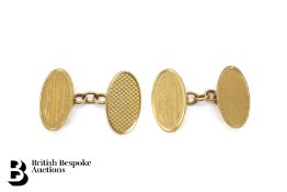 Pair of 18ct Gold Cufflinks