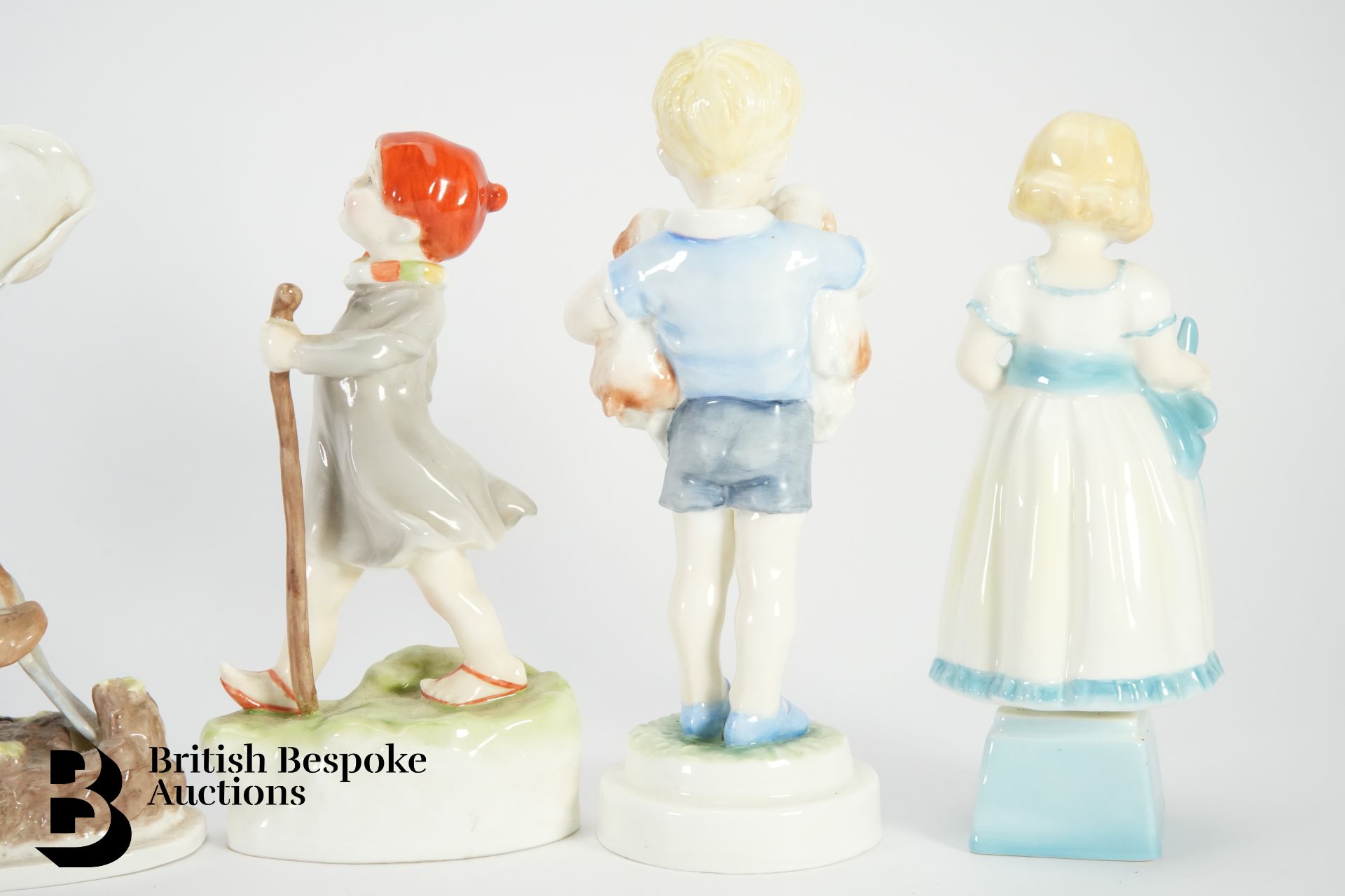 Royal Worcester Week Day Figurines - Bild 5 aus 5