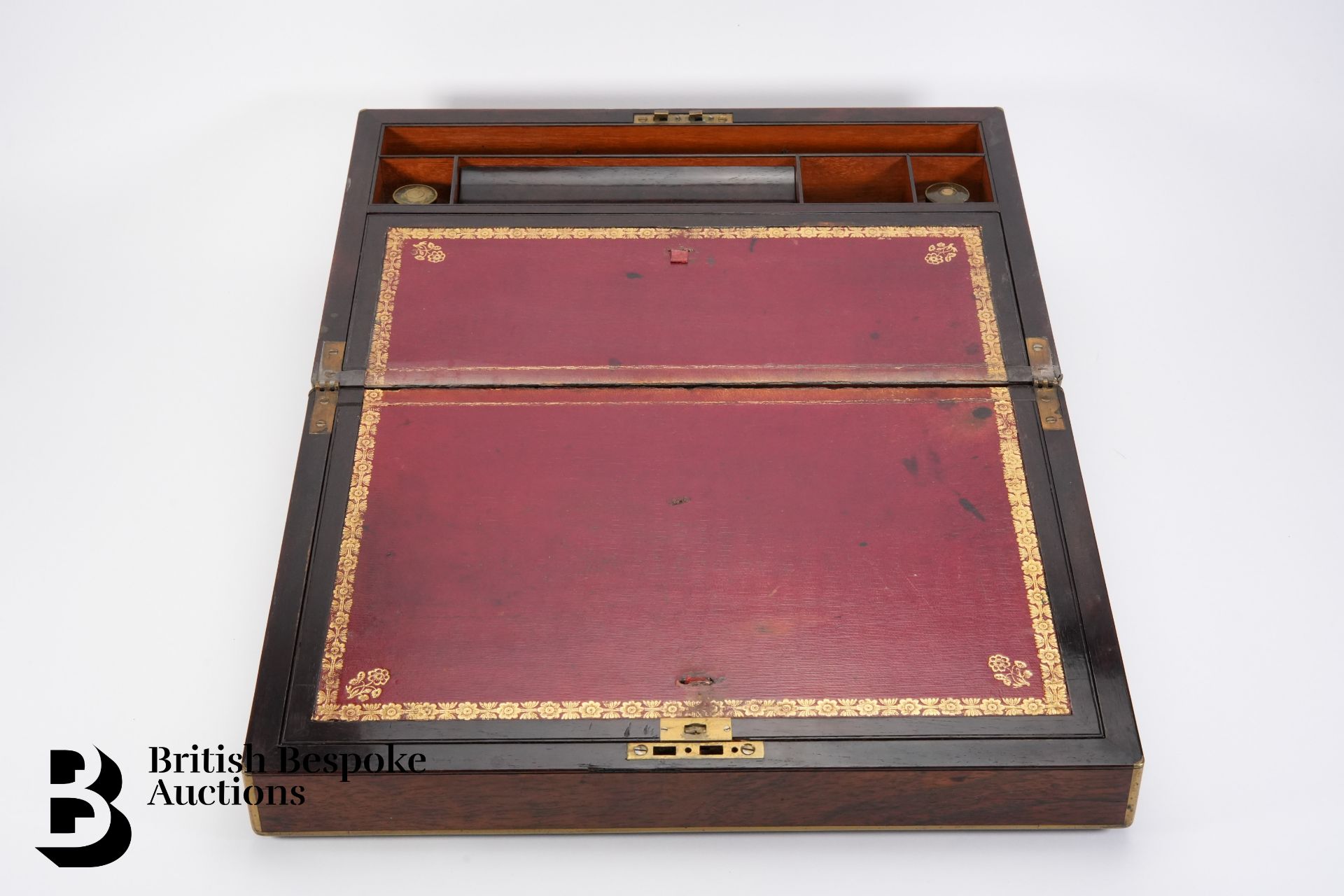 Victorian Rosewood Writing Box - Bild 6 aus 8