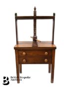 19th Century Mahogany Book Press