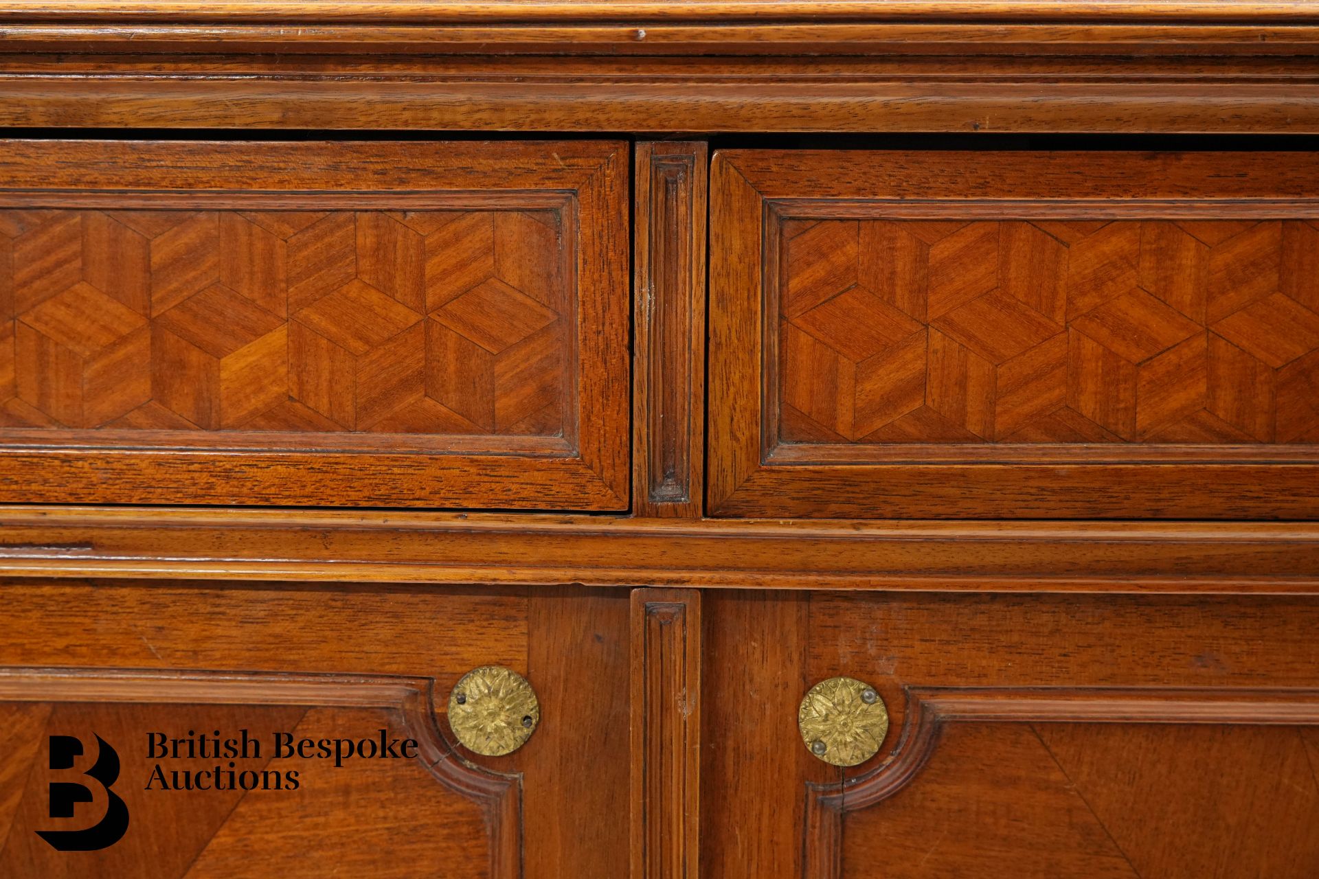 Pair of Parquetry Cabinets - Image 8 of 26