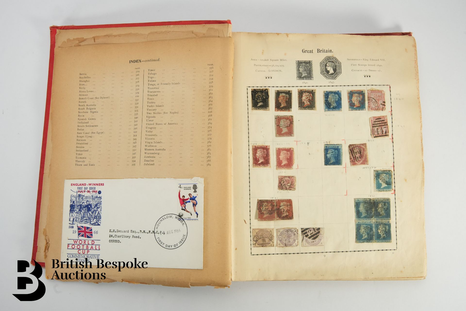 Old Time Collection of QV to 20thC Stamps
