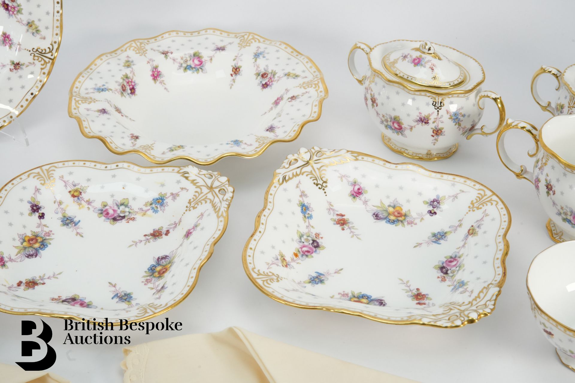 Part Royal Crown Derby Tea Set - Image 6 of 7