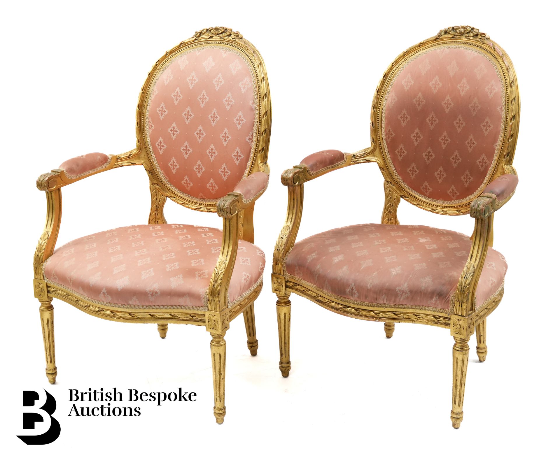 Pair of Louis XVI Style Chairs