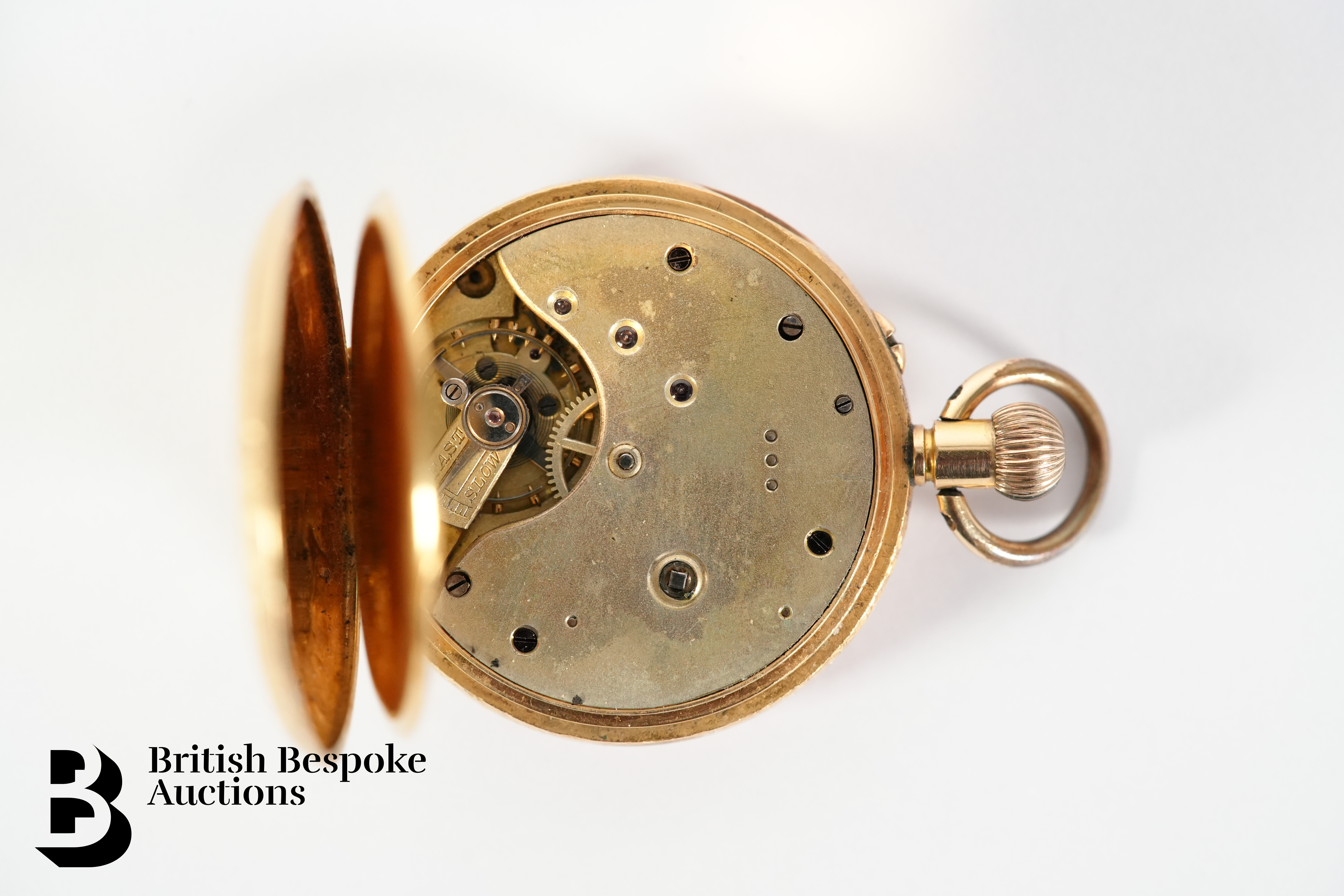 18ct Open Faced Pocket Watch - Image 3 of 4