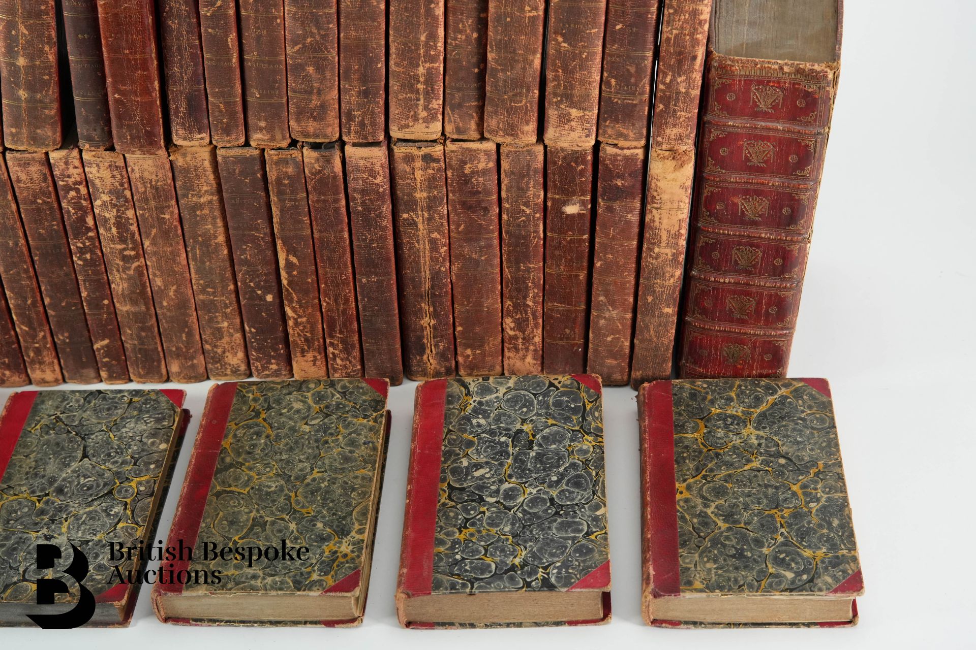 The 'British Novelists' - 1820 Set of 49 Volumes by Mrs Barbauld - Bild 3 aus 9