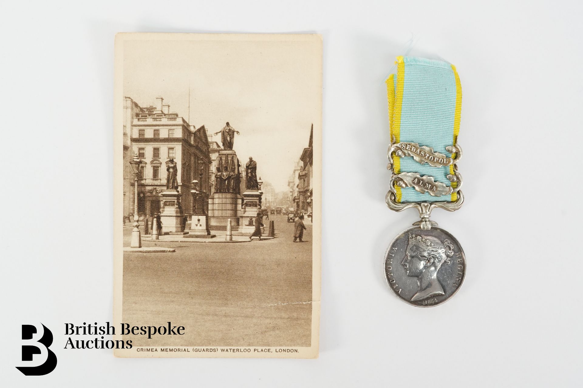 Crimea Medal with Clasp for Sebastopol and Alma - Bild 6 aus 10