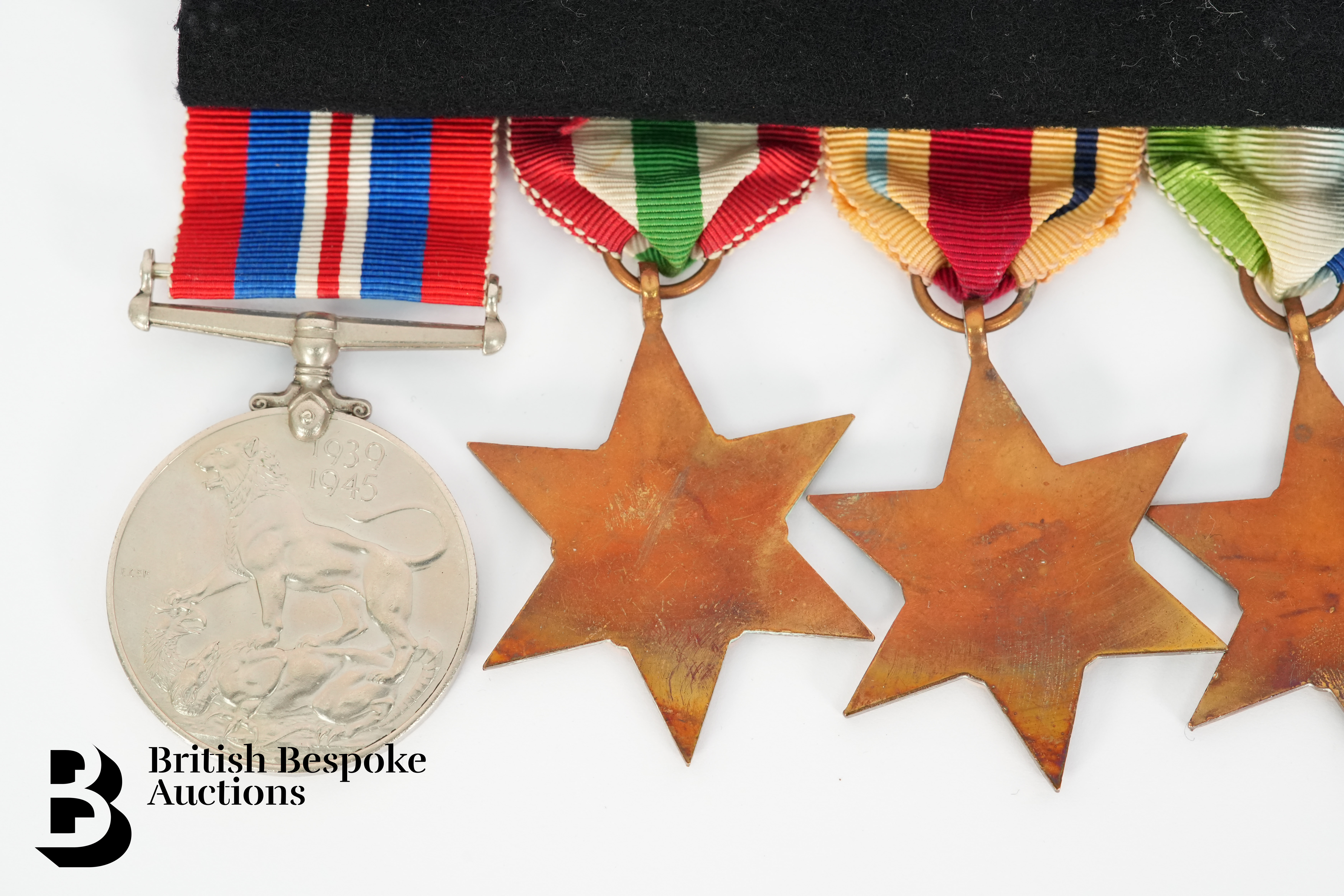WWII Medal Group with Miniatures - Image 7 of 9