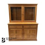 Colin 'Beaverman' Almack Oak Display Cabinet