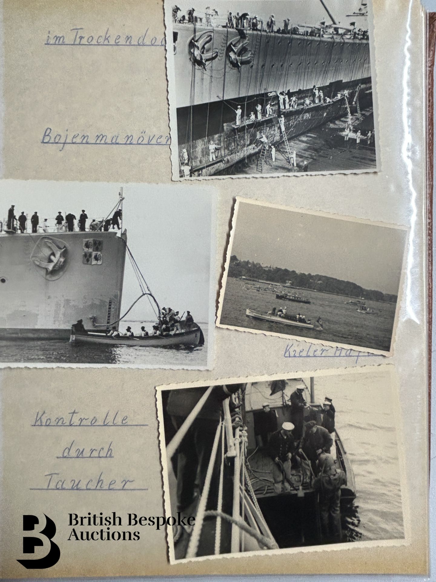 Graf Spee (Pocket Battleship) Interest, incl. Photographs, Documents, Miscellanea - Bild 106 aus 126