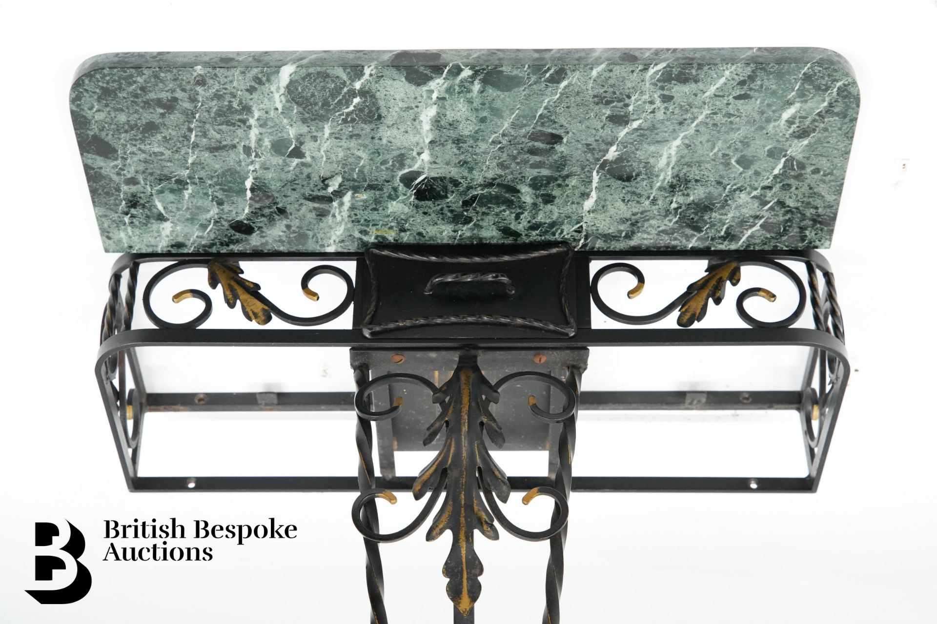 Wrought Iron Console Table - Image 3 of 3