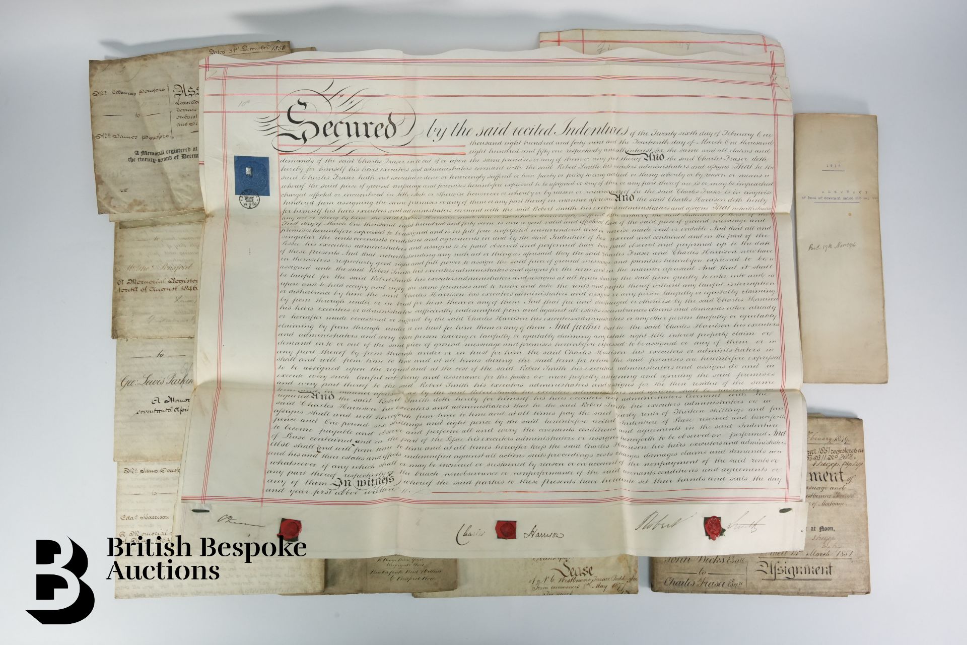 Quantity of Deeds and Documents - Image 7 of 12