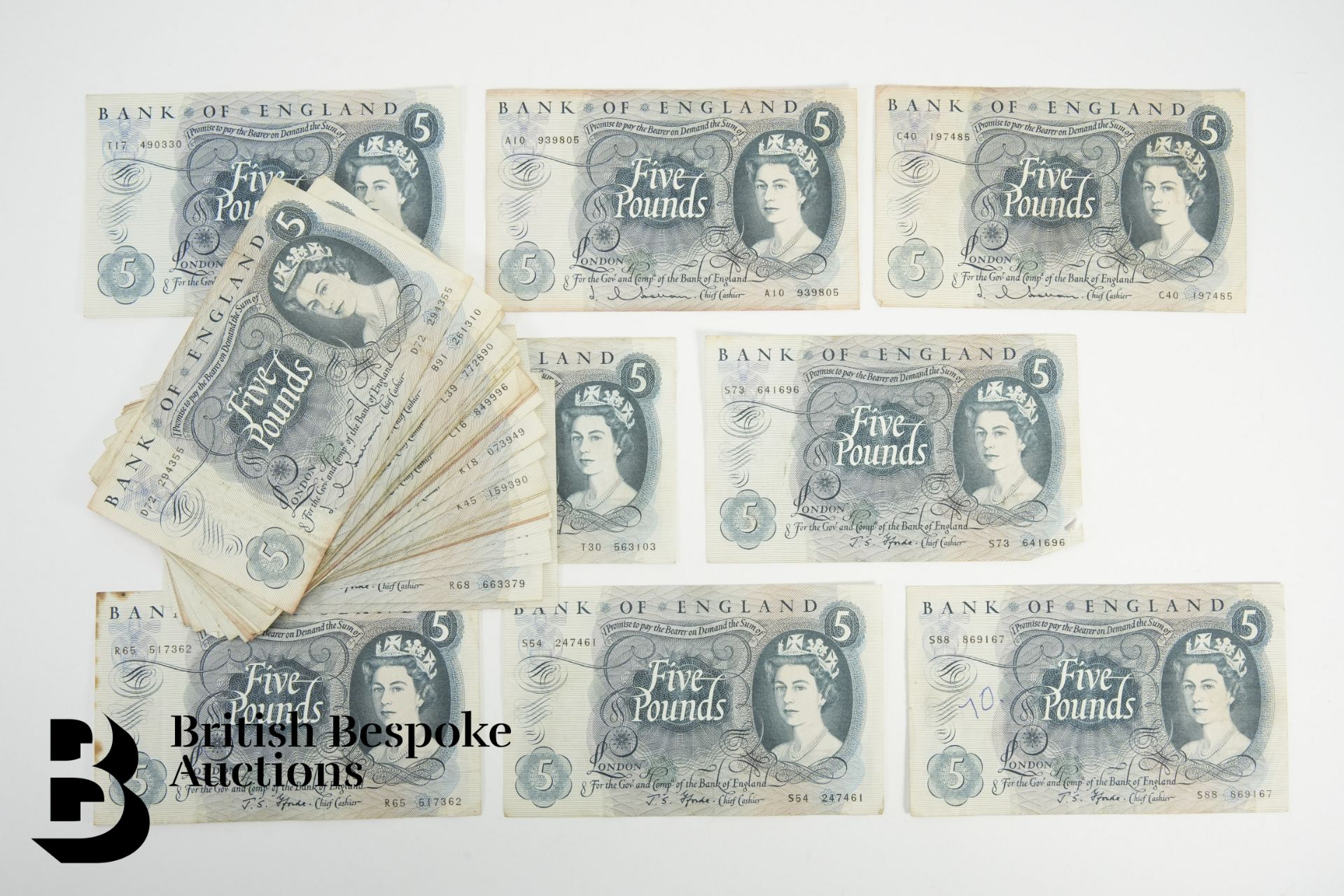 Vintage GB Bank Notes - Some Uncirculated - Bild 6 aus 6