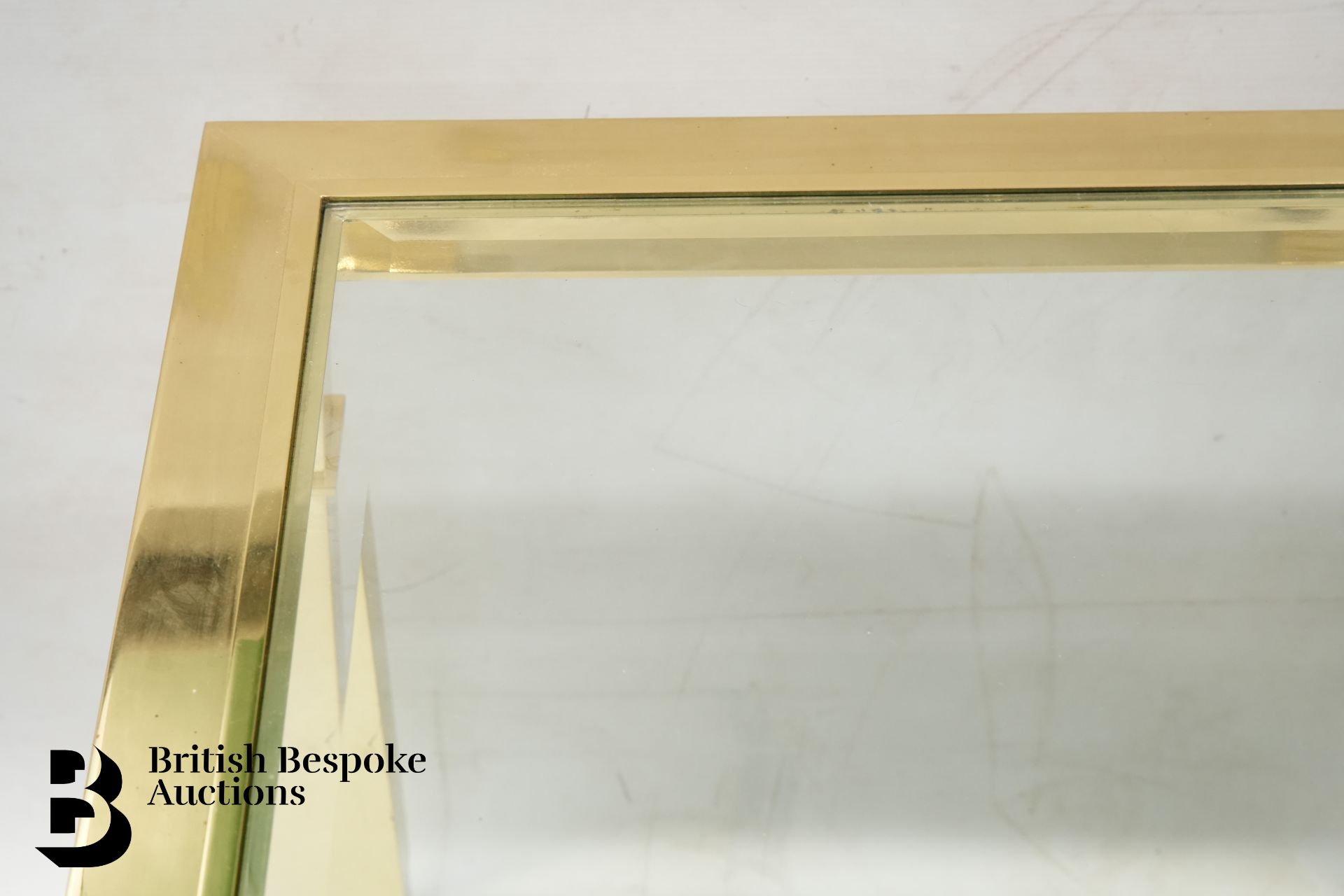 Pair of Brass and Glass Side Tables - Image 5 of 7