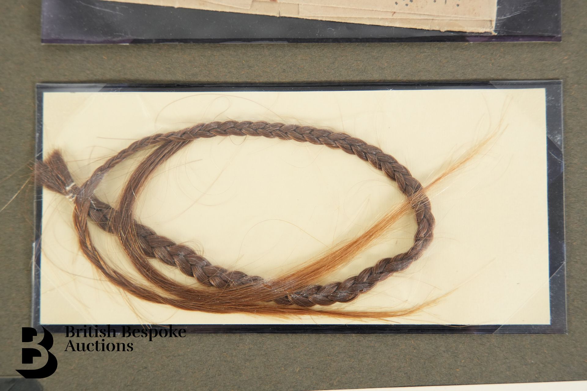 Afghanistan Letter Containing a Lock of Plaited Hair - Bild 3 aus 3
