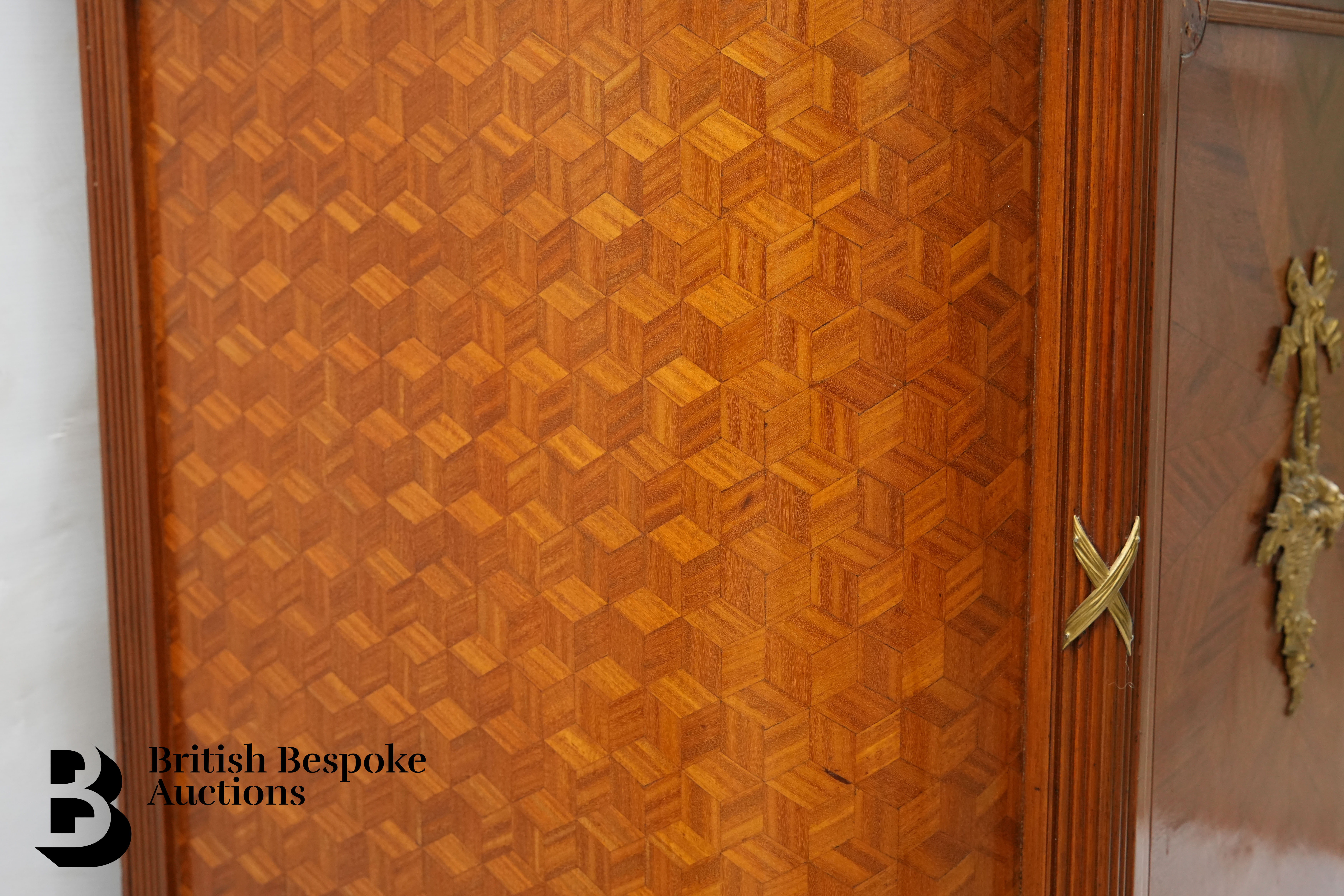 Pair of Parquetry Cabinets - Image 9 of 25