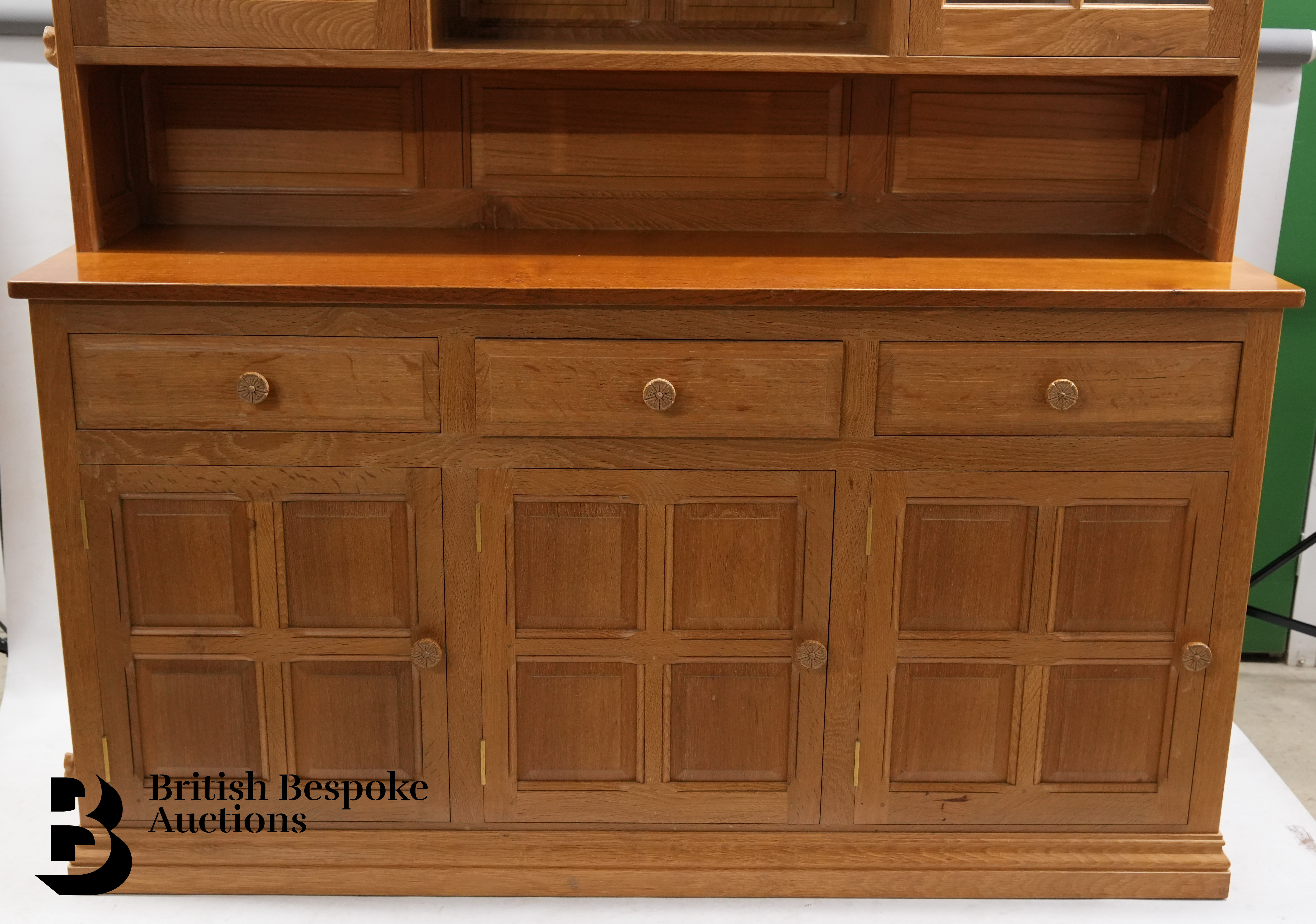 Colin 'Beaverman' Almack Oak Dresser - Image 2 of 11