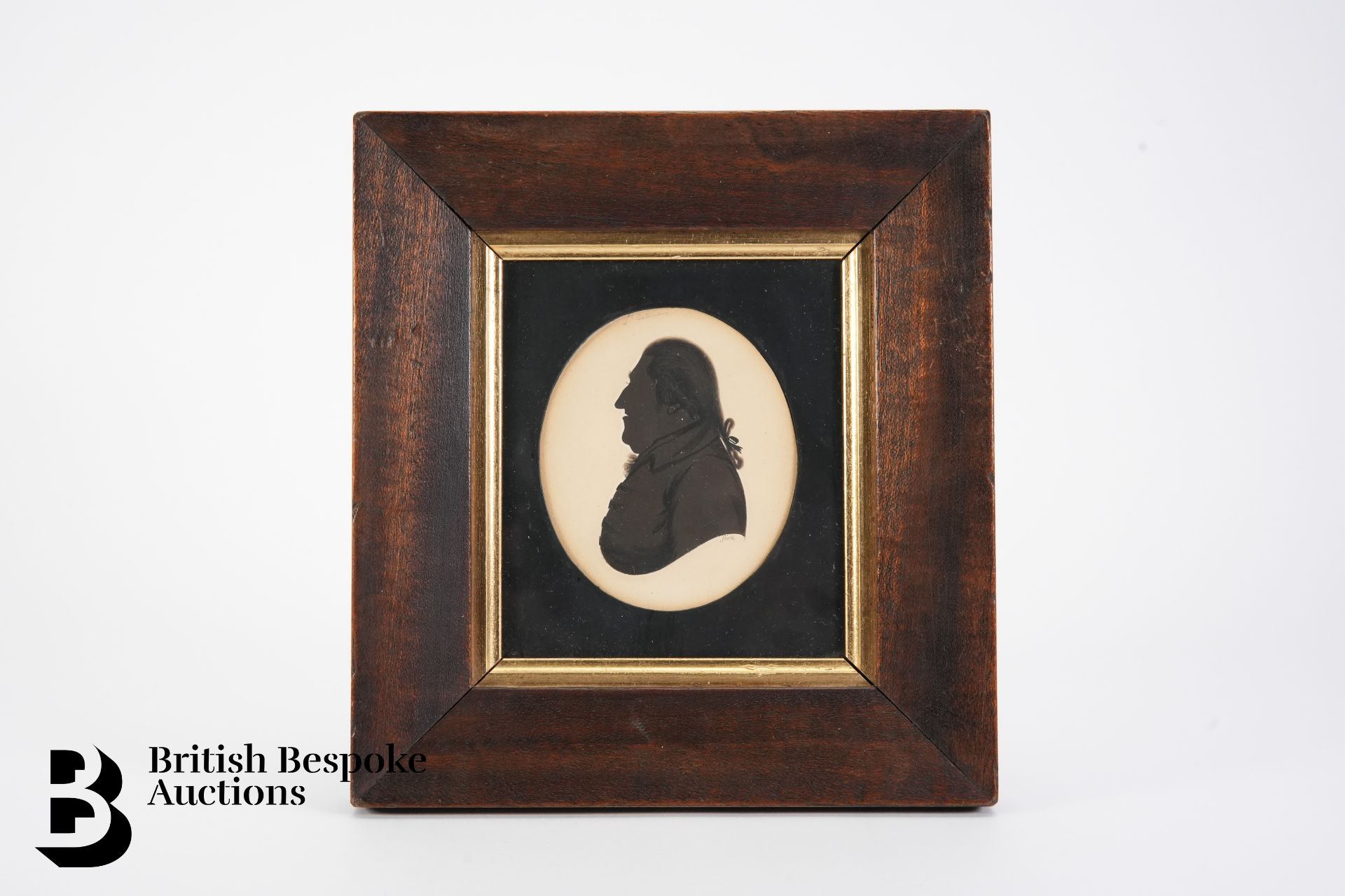 19th Century Named Sitter Portrait Silhouette