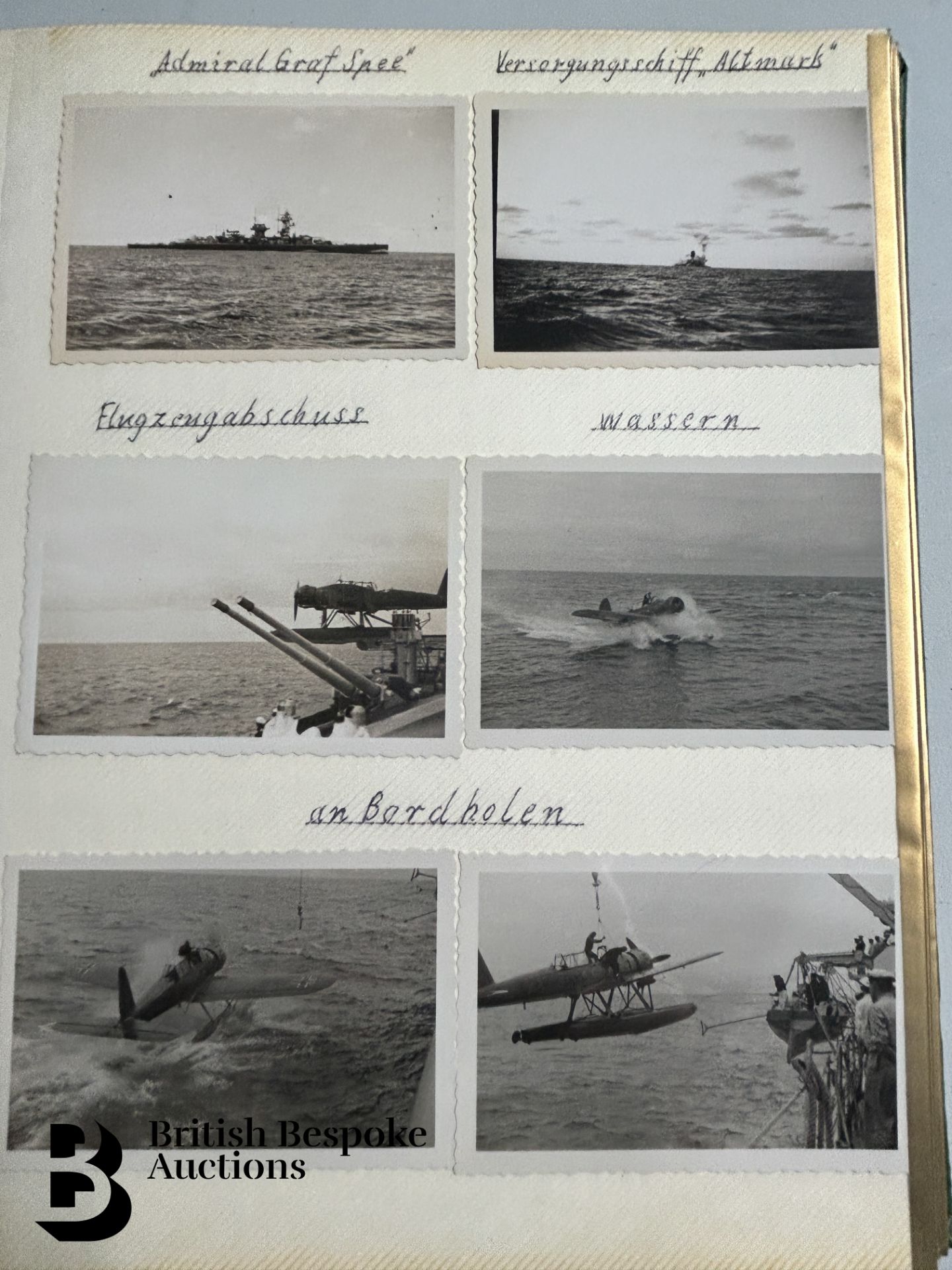 Graf Spee (Pocket Battleship) Interest, incl. Photographs, Documents, Miscellanea - Bild 84 aus 126