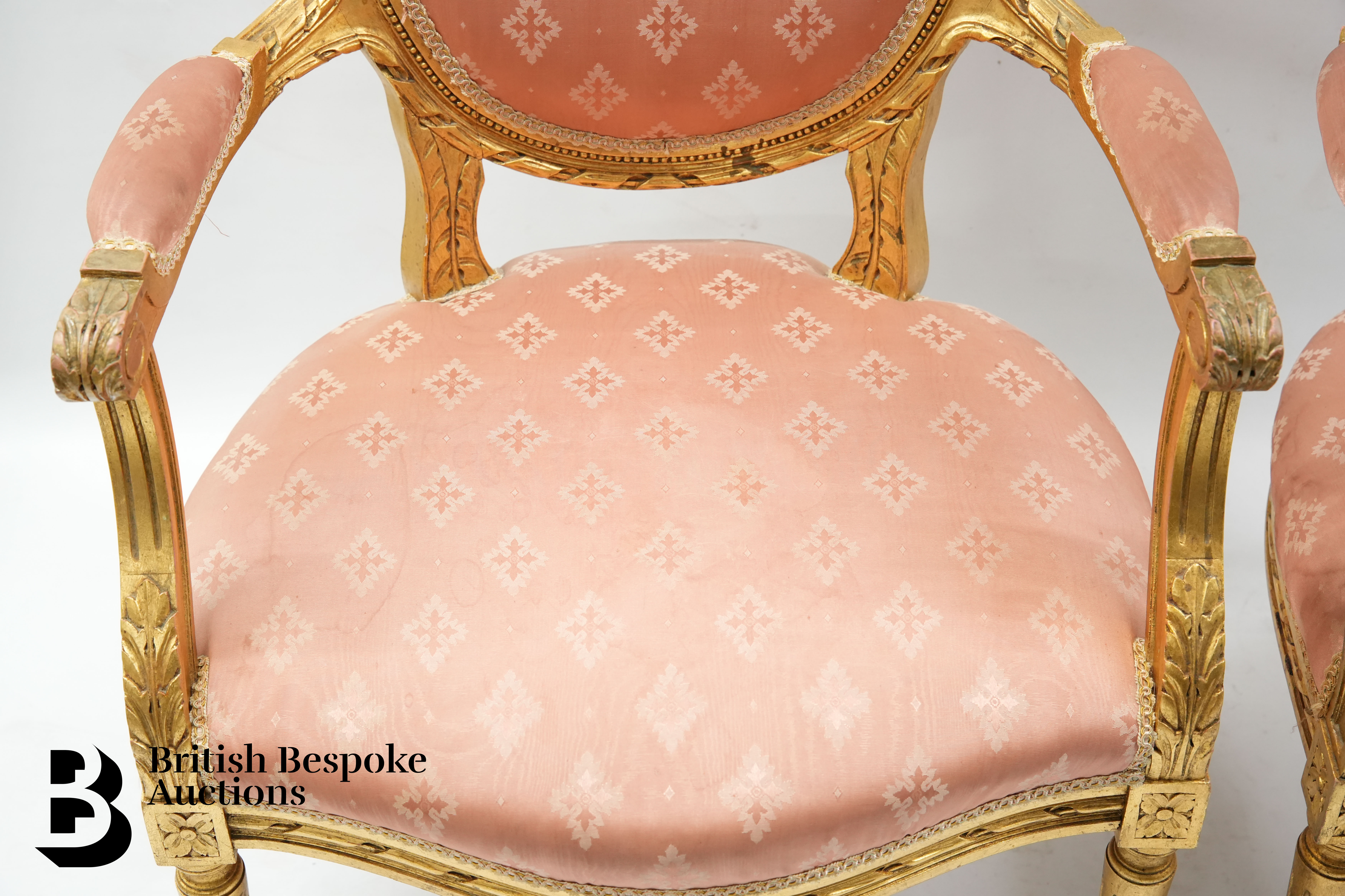 Pair of Louis XVI Style Chairs - Image 5 of 7