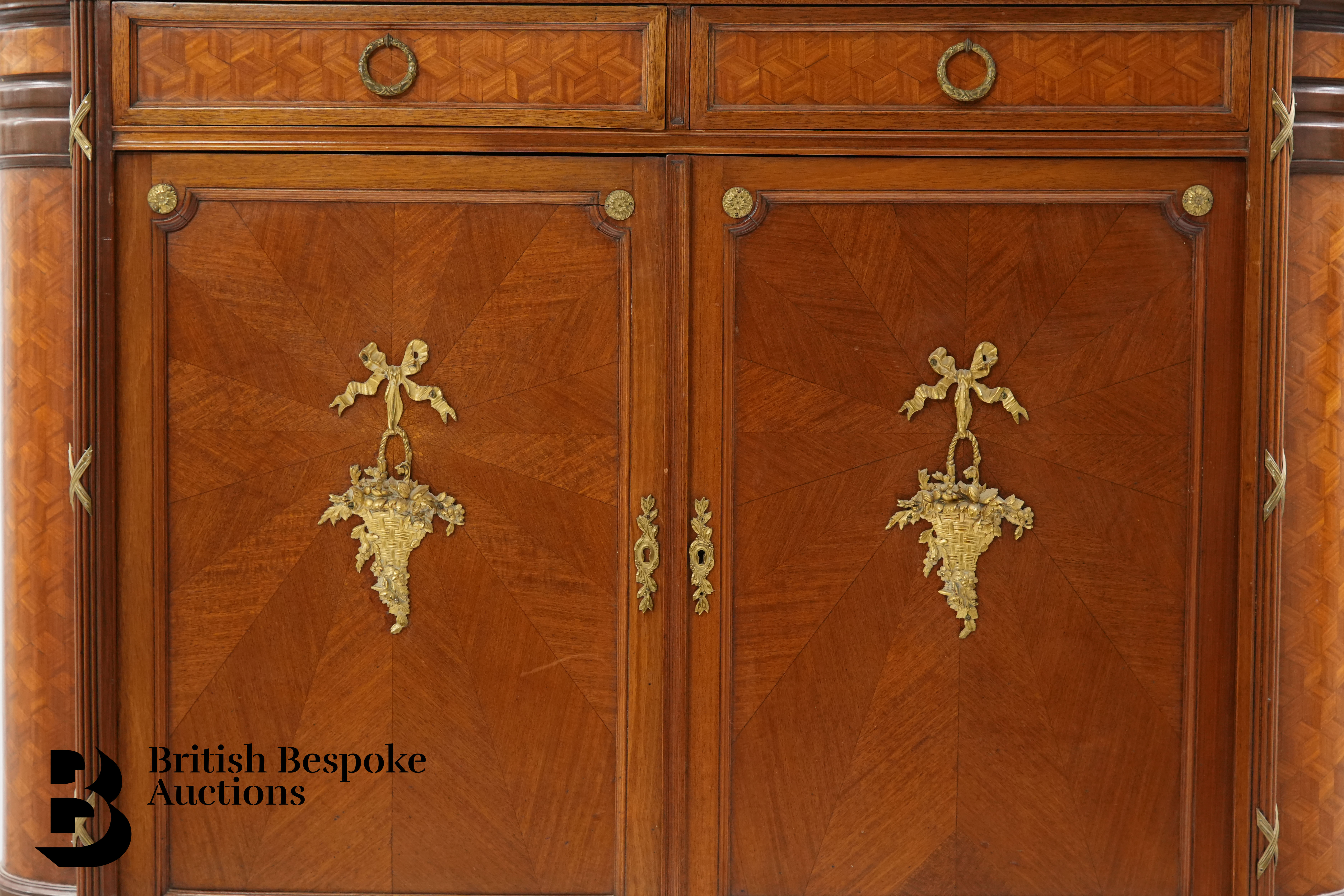 Pair of Parquetry Cabinets - Image 14 of 25