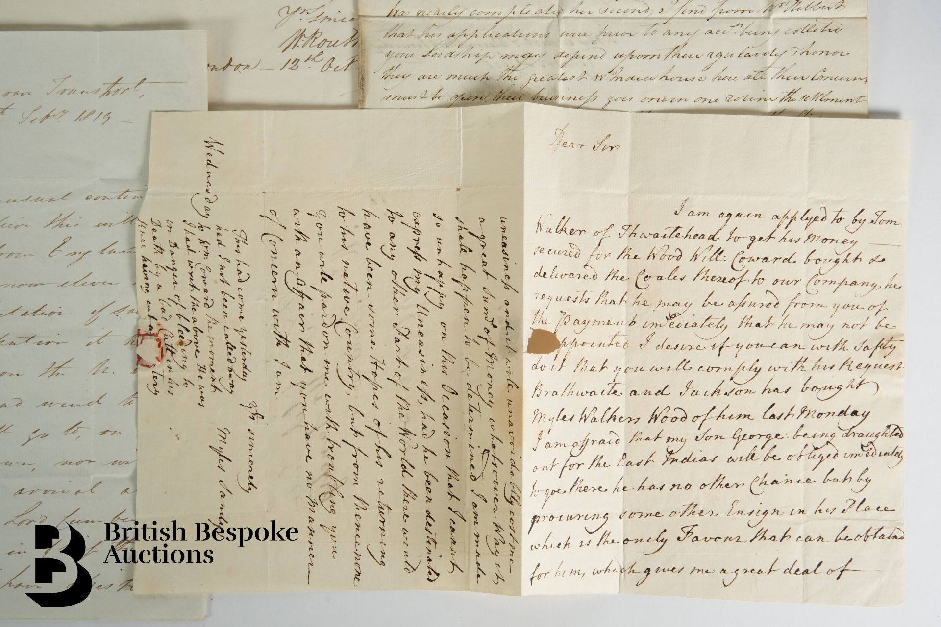 1698-1861 Documents and Letters - Bild 2 aus 11