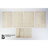 1766 Archive of Five Chancery Documents