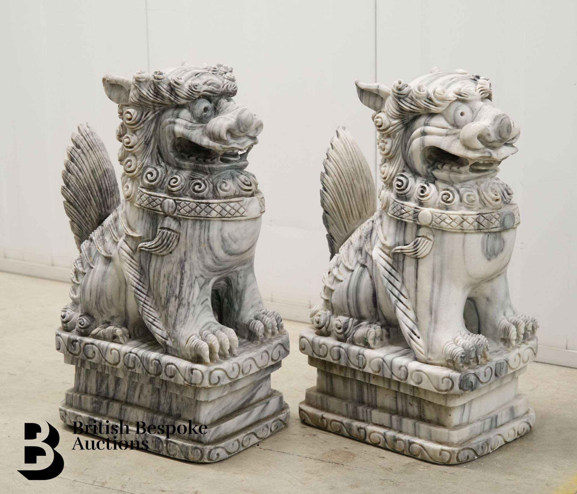 Pair of Vietnamese Temple Dogs - Bild 3 aus 5