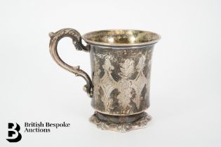 Silver Christening Cup