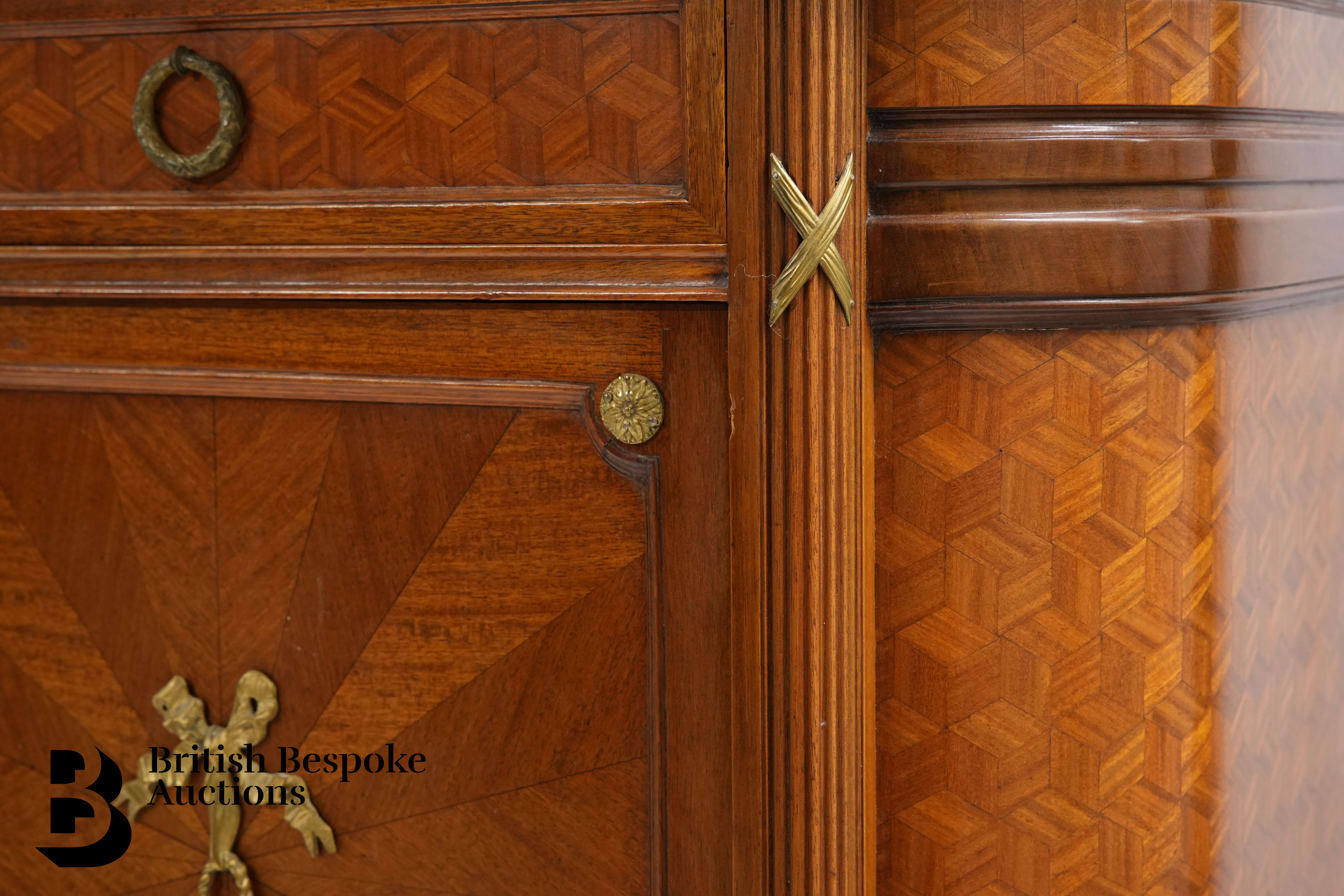 Pair of Parquetry Cabinets - Image 7 of 25