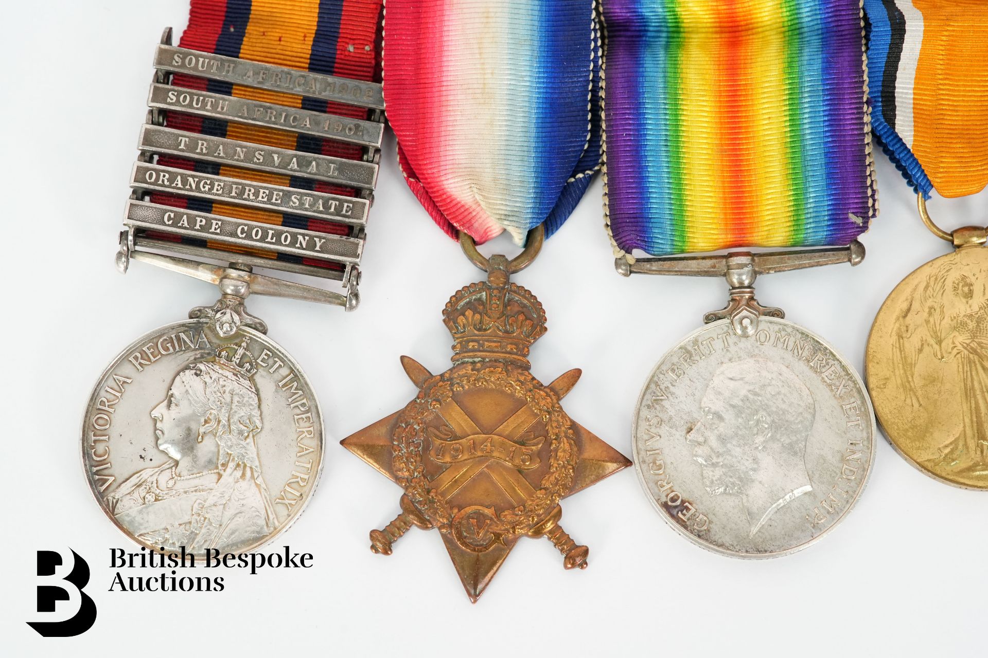 South Africa and WWI Medal Group - Image 2 of 5