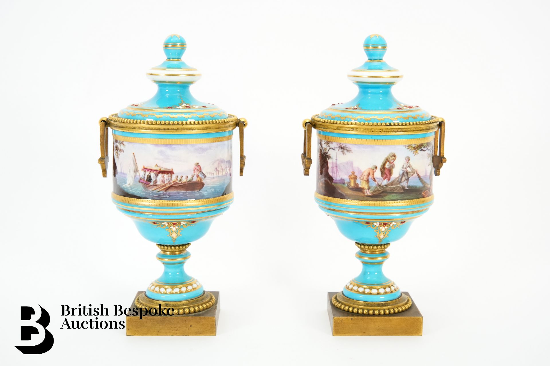 Pair of Sevres Vases - Bild 2 aus 6