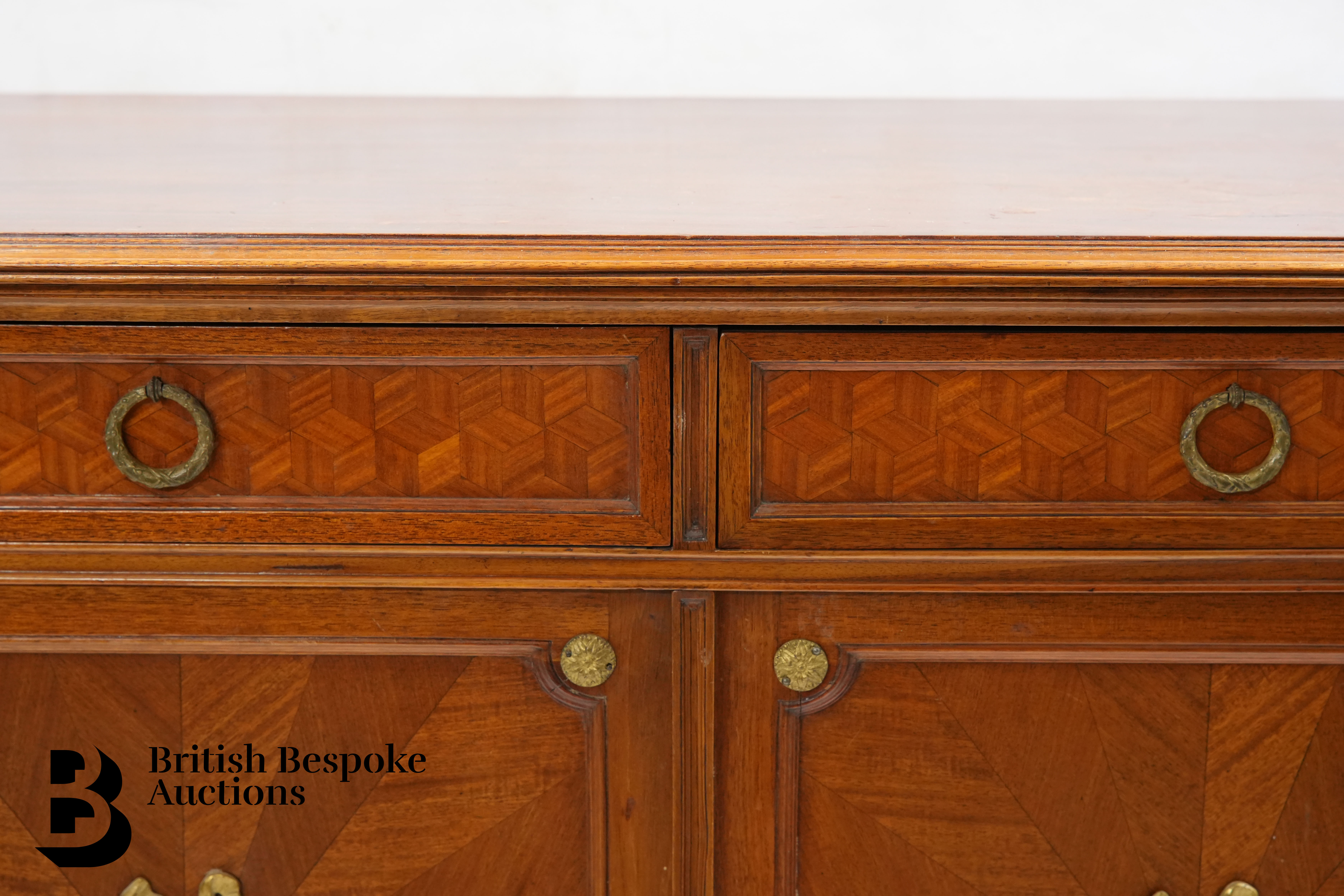 Pair of Parquetry Cabinets - Image 5 of 25