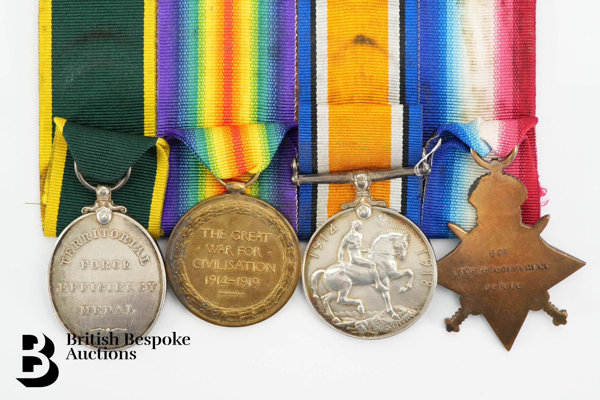 WWI Medal Group - Bild 4 aus 4