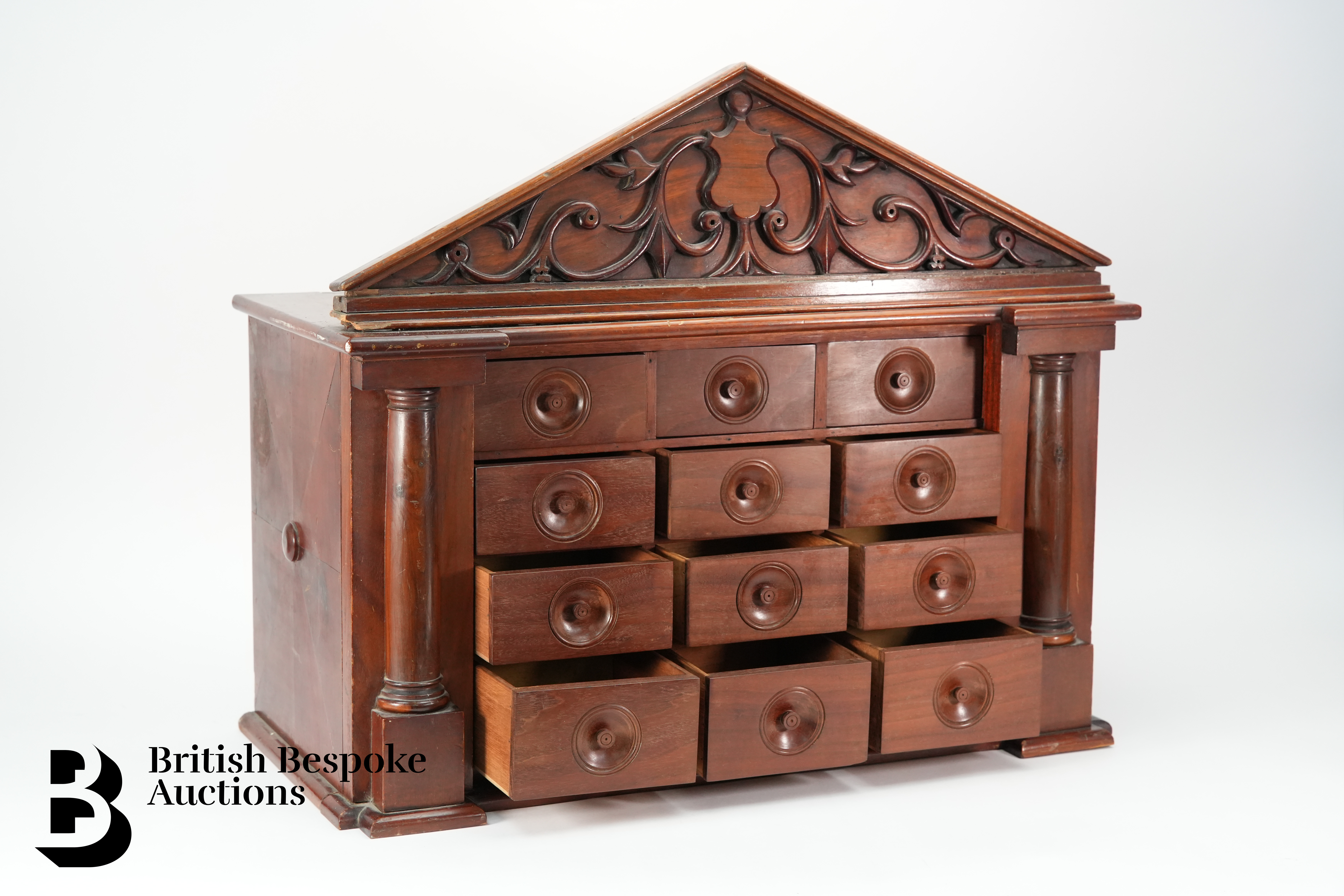 19th Century Collectors Cabinet - Image 3 of 4