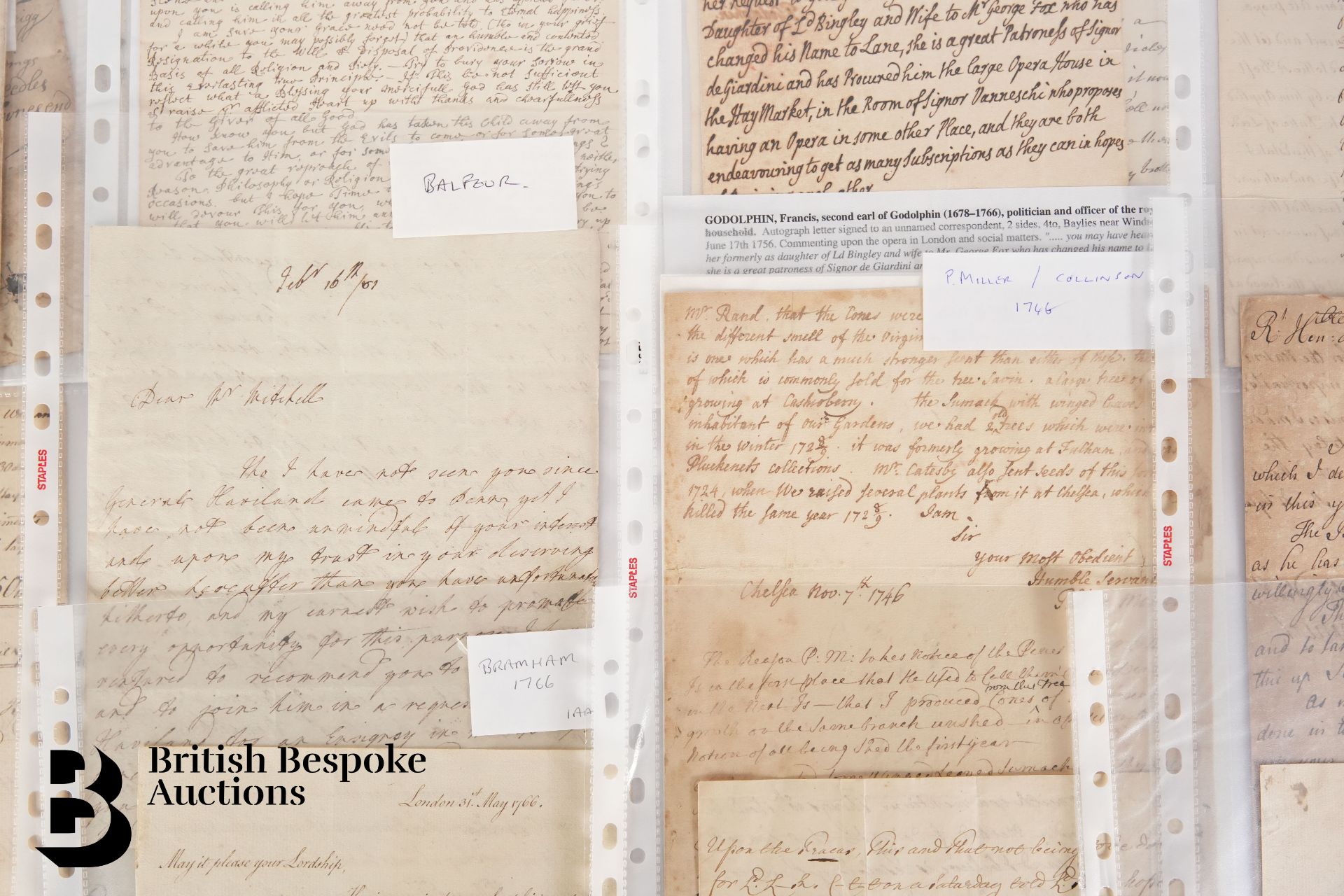 1703-1768 Era Interesting Letters and Documents - Bild 10 aus 10
