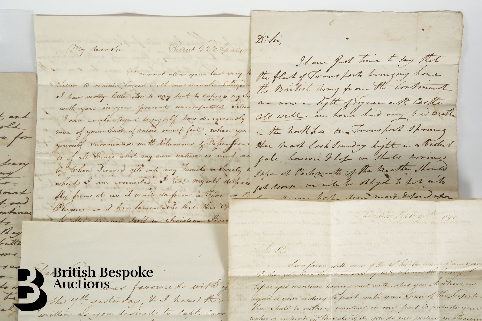 1698-1861 Documents and Letters - Bild 3 aus 11