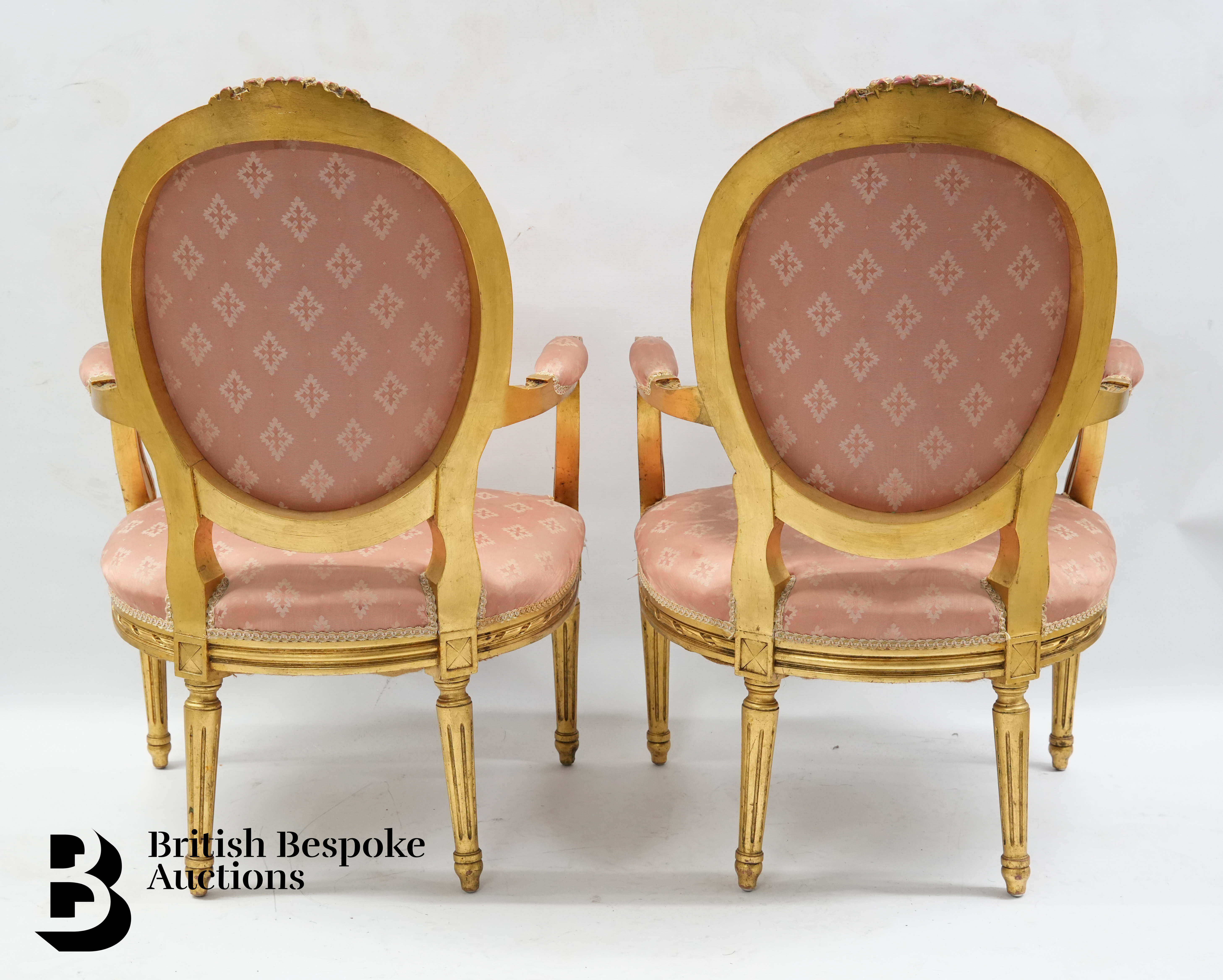 Pair of Louis XVI Style Chairs - Image 7 of 7
