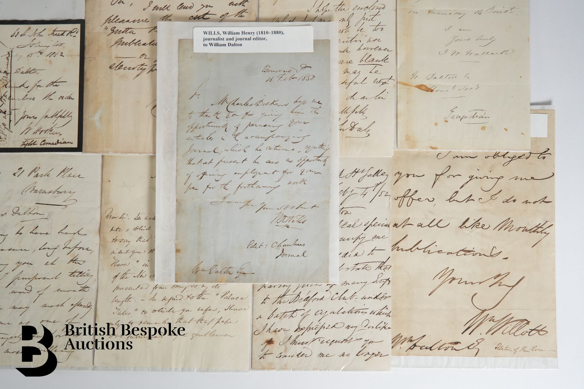 Letters to the Victorian Author William Dalton - Bild 2 aus 7