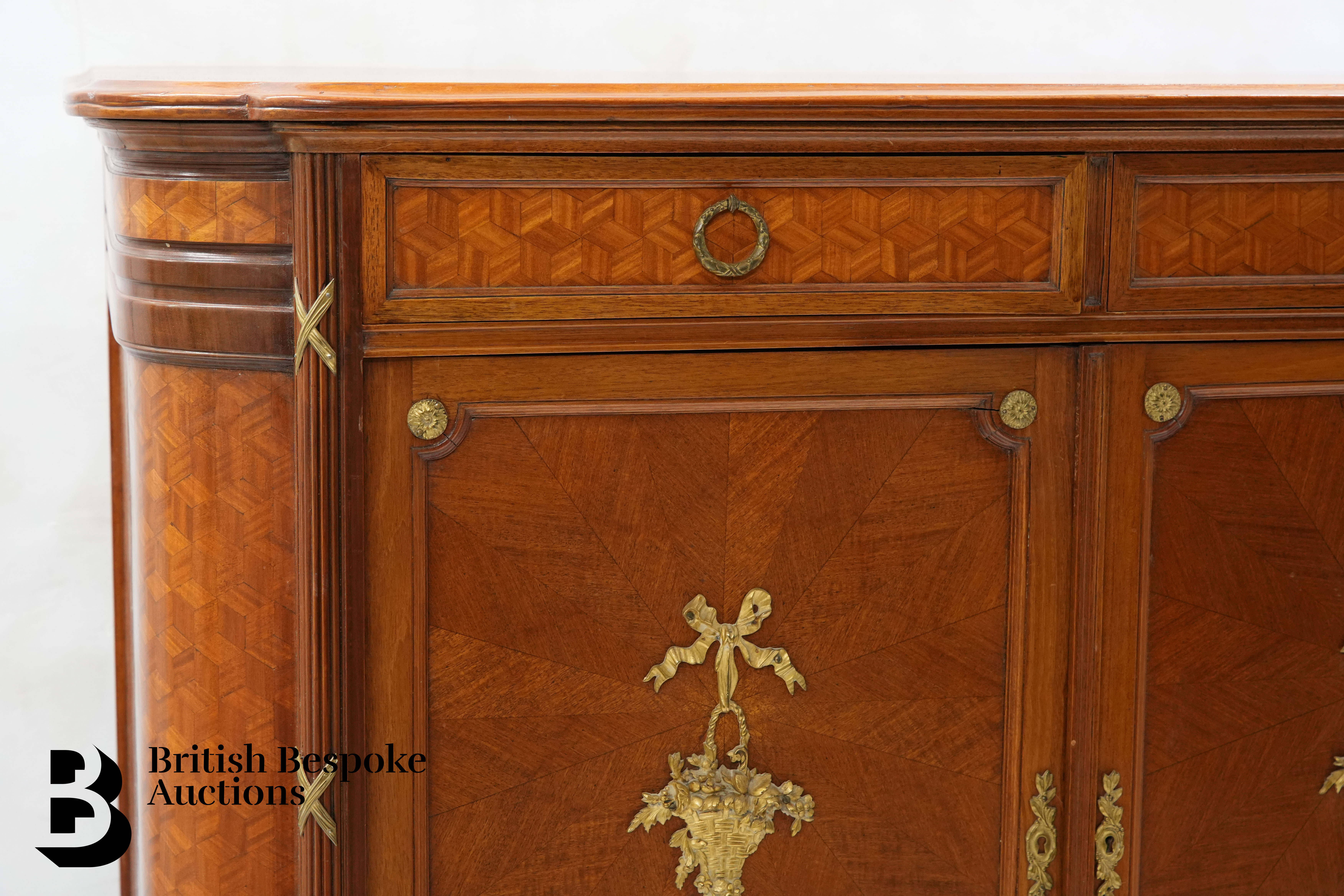 Pair of Parquetry Cabinets - Image 15 of 25