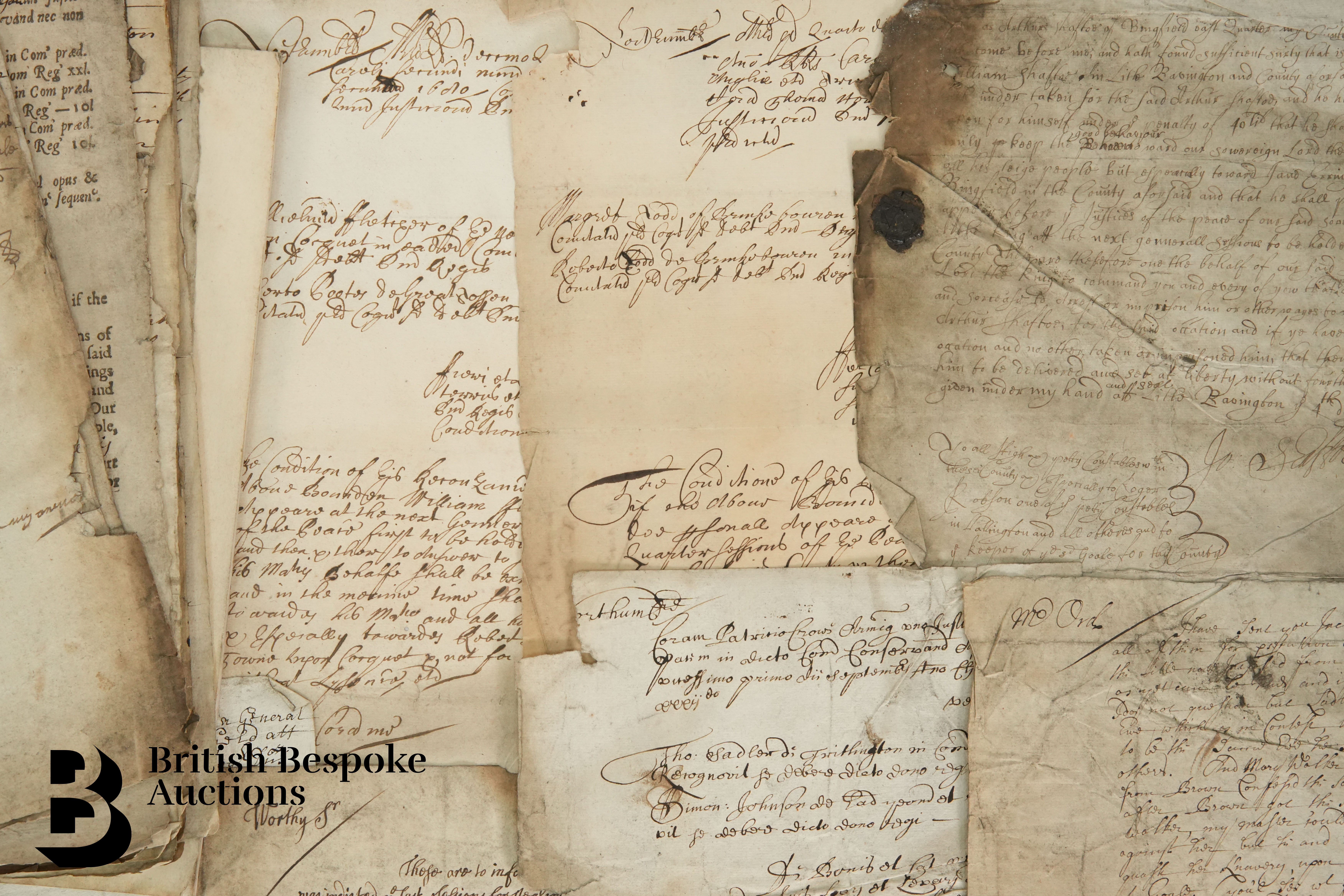 1687-1790 Bundle of 57 Recognizances - Image 7 of 7