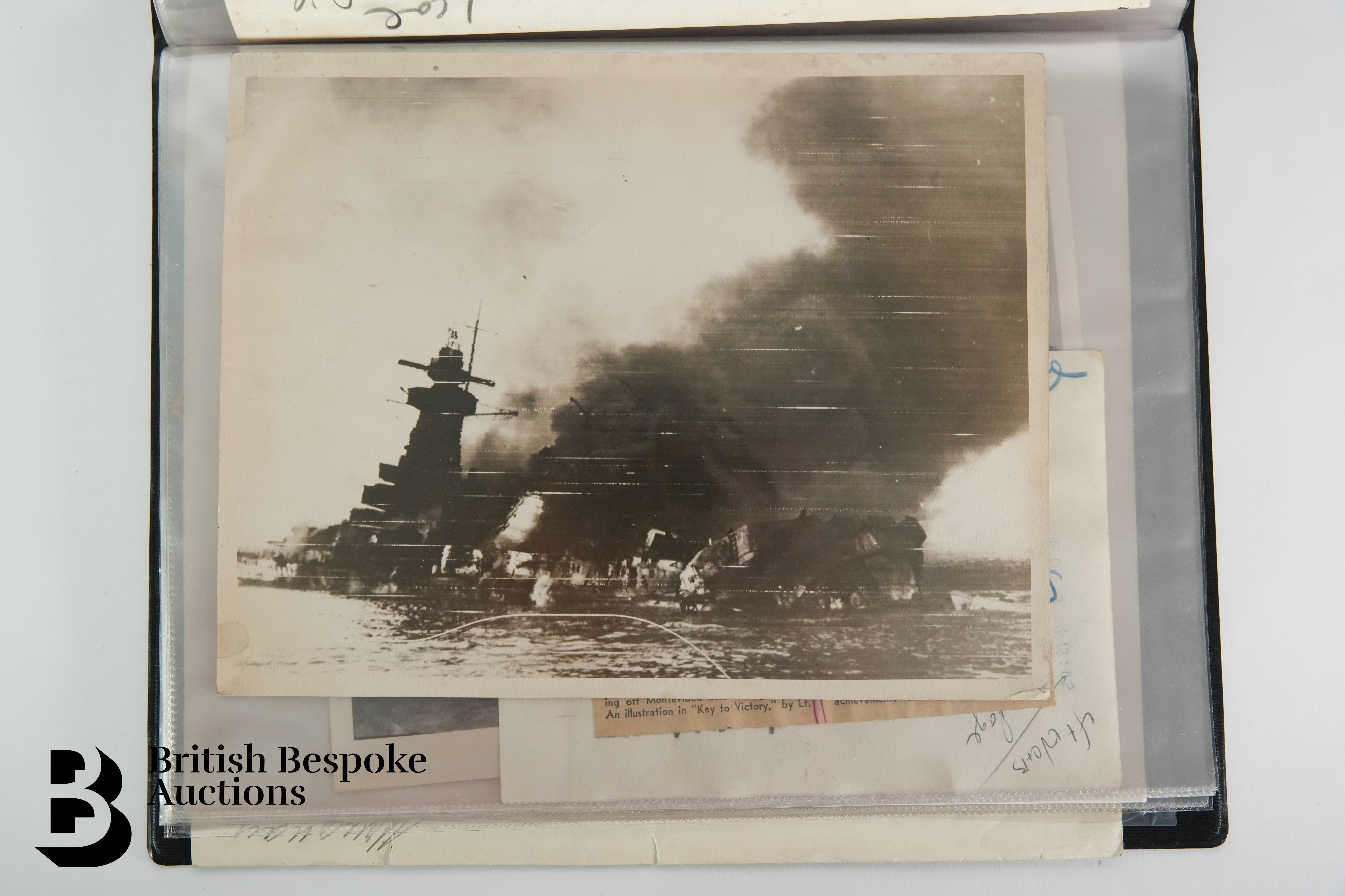 Graf Spee (Pocket Battleship) Interest, incl. Photographs, Documents, Miscellanea - Bild 38 aus 126