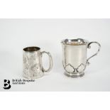 Silver Christening Mugs