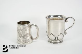 Silver Christening Mugs