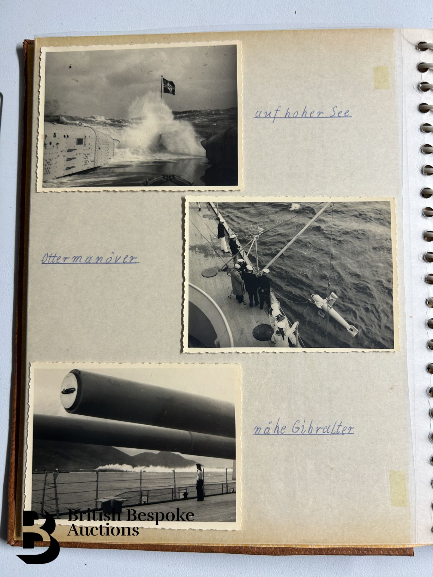 Graf Spee (Pocket Battleship) Interest, incl. Photographs, Documents, Miscellanea - Bild 74 aus 126