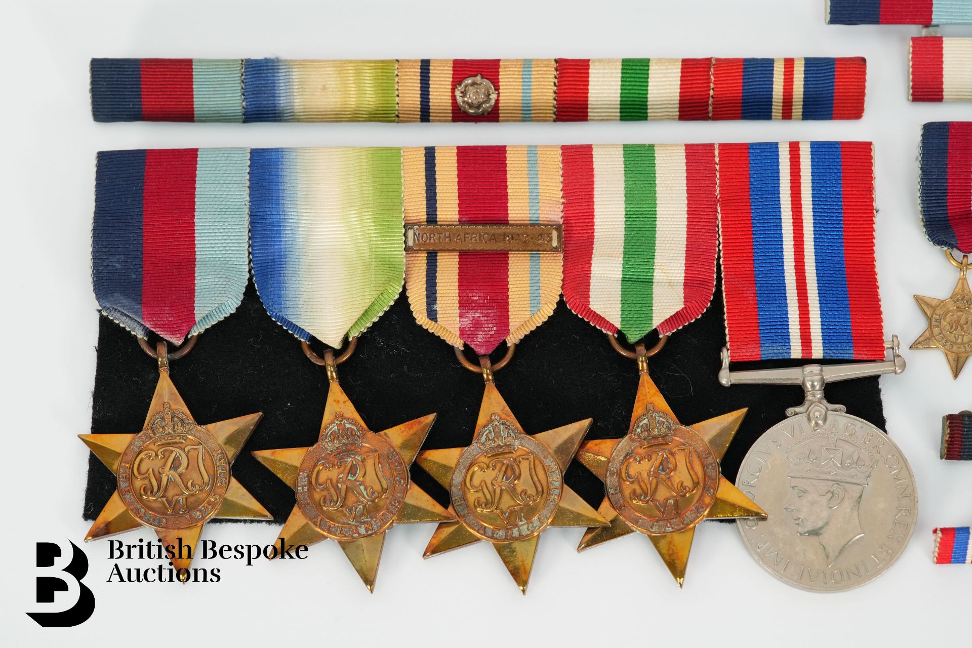 WWII Medal Group with Miniatures - Bild 2 aus 9