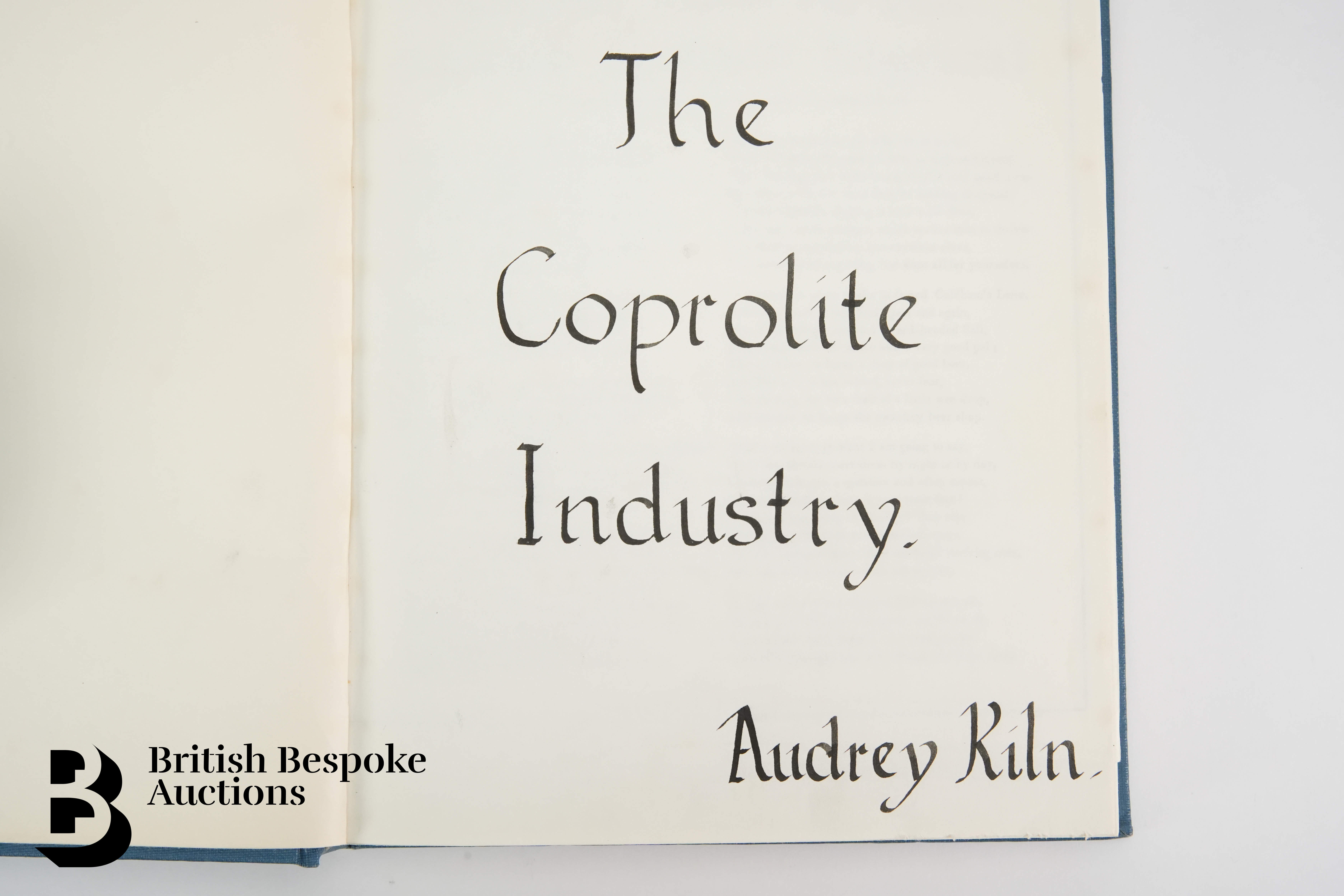 Interesting Project by Audrey Kiln of the Coprolite Industry - Image 2 of 11