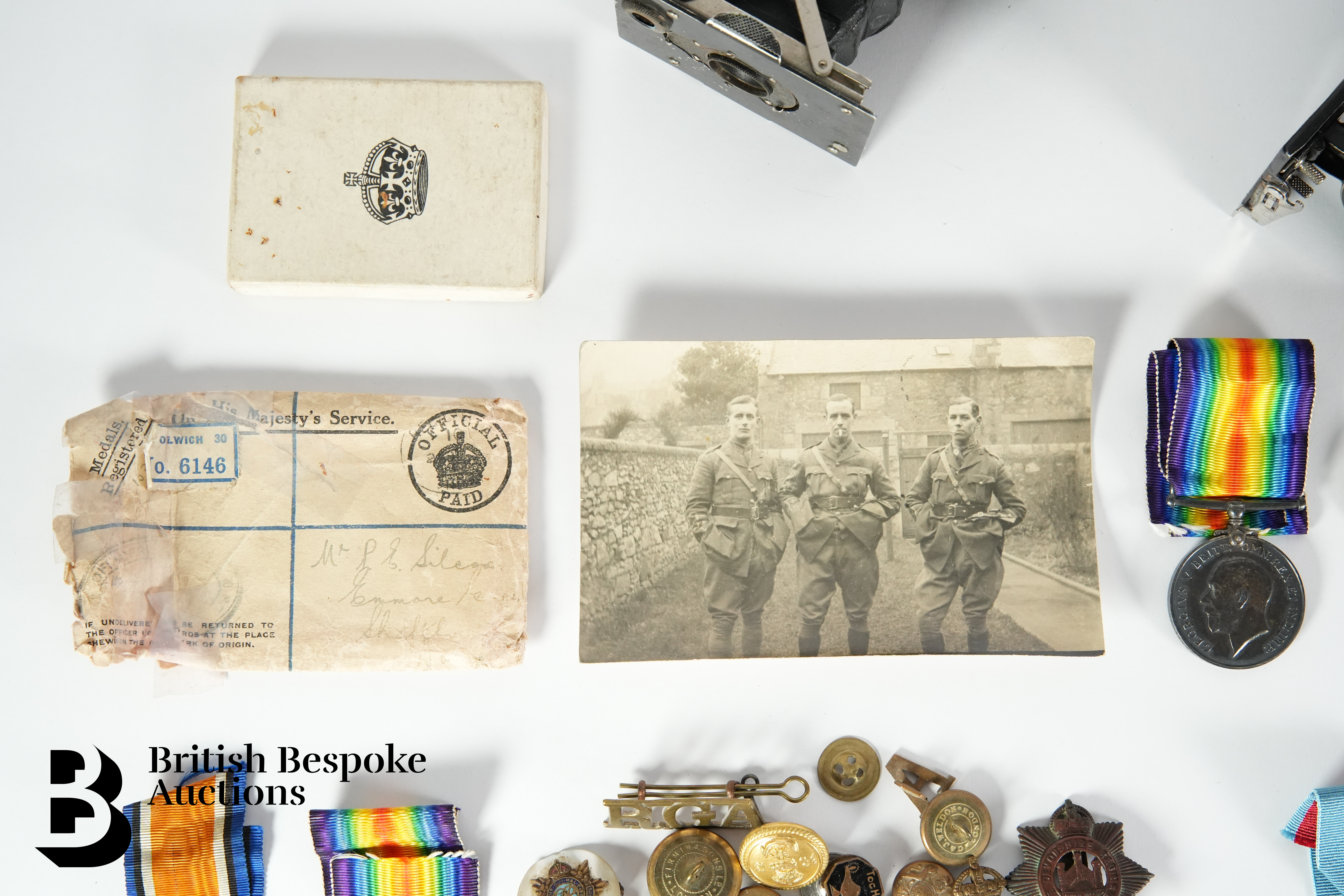 WWI and WWII Medals - Image 6 of 9