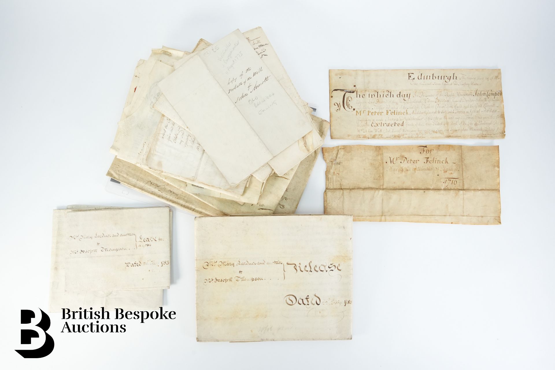 17th, 18th and 19th Century Deeds and Documents - Image 9 of 14